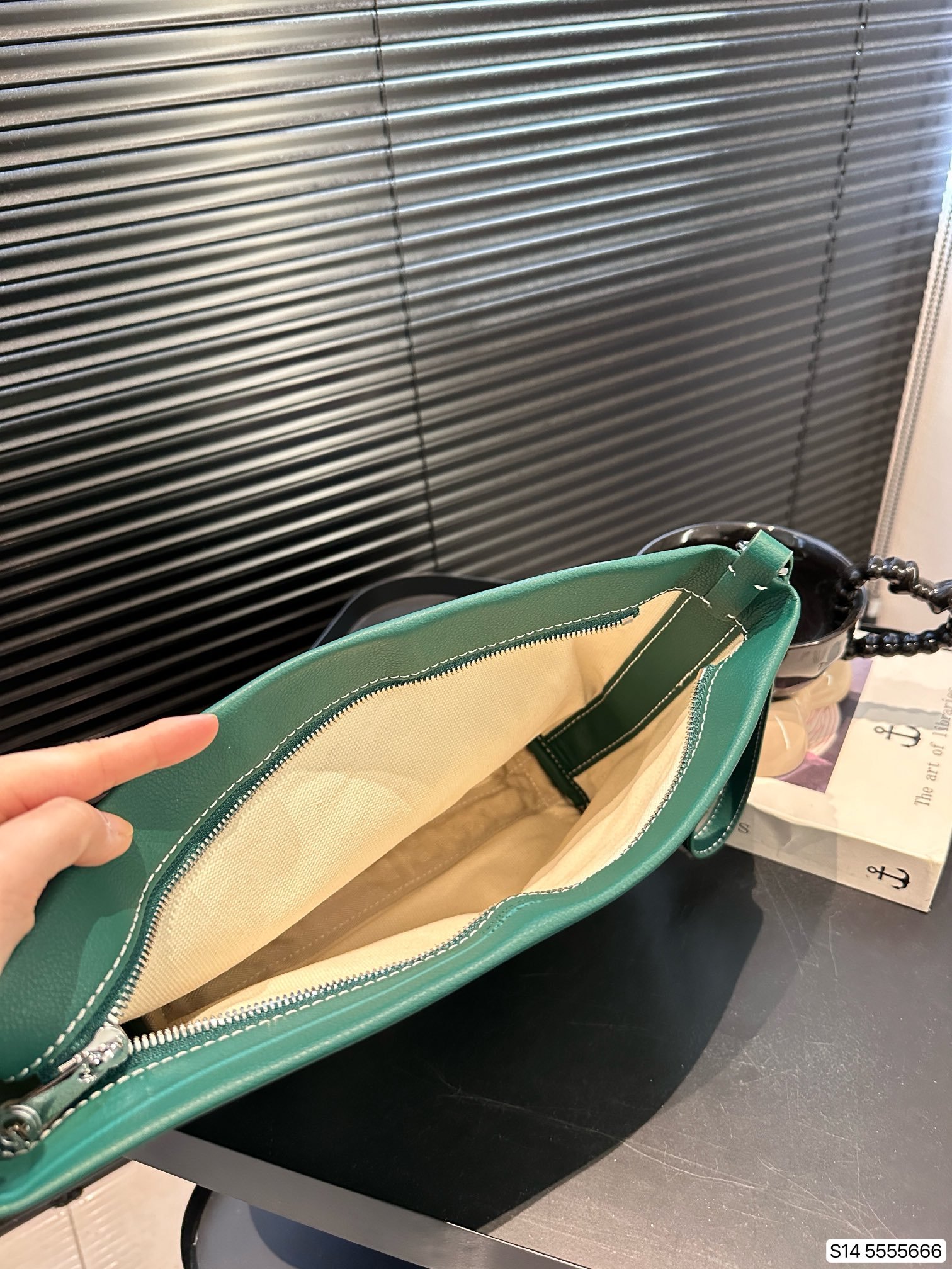 GYD Saint Louis PM Green GYDine Canvas - Bag - Image 8