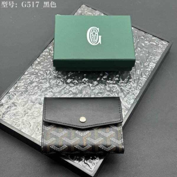 GYD Saint Sulpice Black GYDine Canvas - Wallet