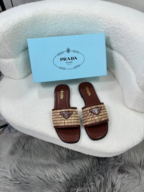 PR Raffia Slides – Slides – Rot
