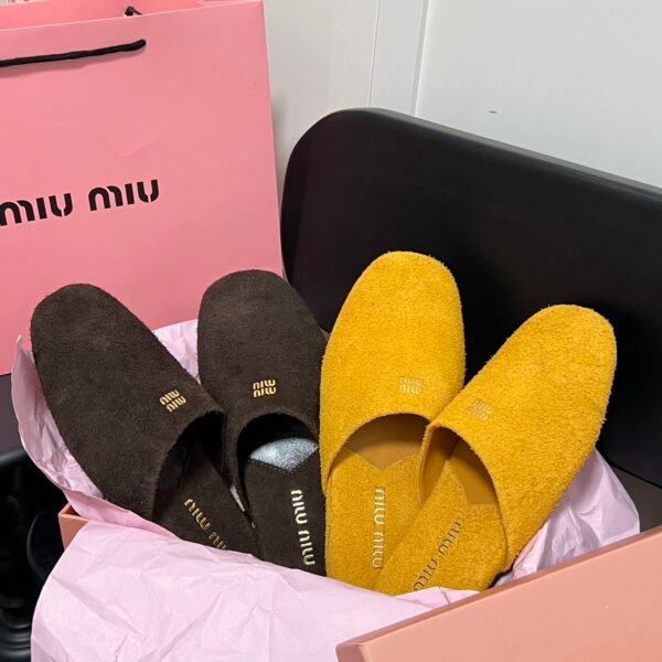 MIU Retro Slippers - Slides