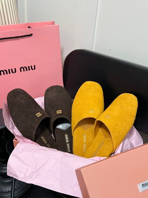 MIU Retro Slippers – Slides