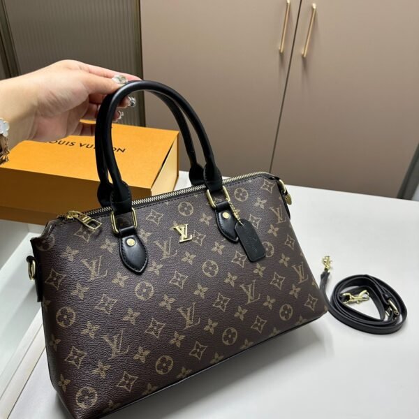 LV Speedy Bandoulière 30 Monogram/Black Leather - Bag