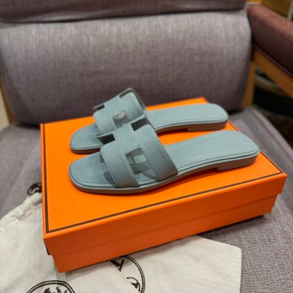 HM Oran Sandals Blue Leather - Sandals