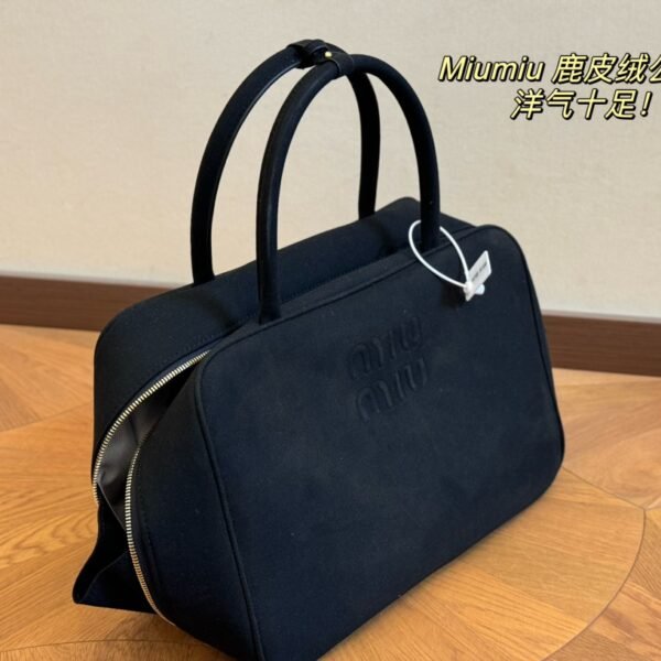 MIU Bowling Bag Suede - Bag