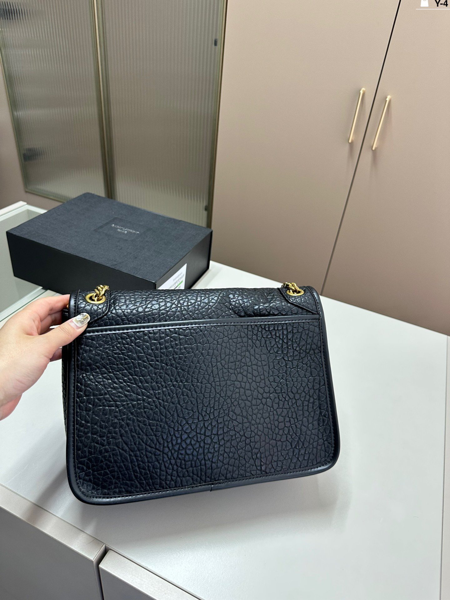 YSL Niki Medium Black Leather - Bag - Image 4