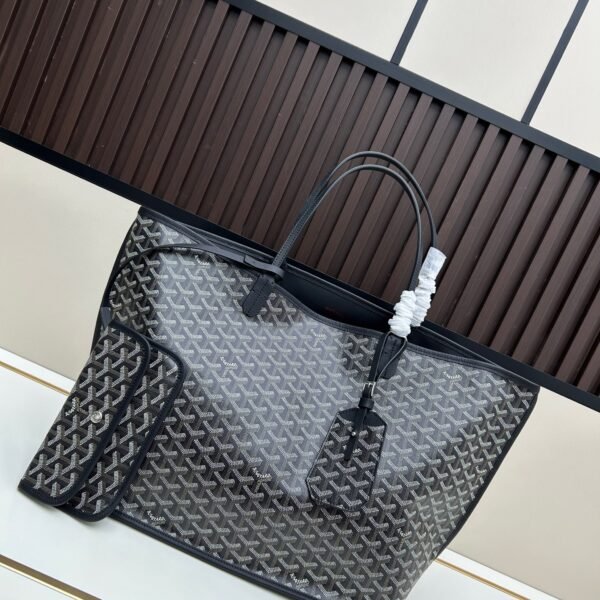 GYD Saint Louis GM Black GYDine Canvas - Bag