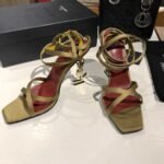 YSL Opyum Sandals – Heels – Black