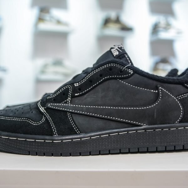 NK Air Jordan 1 Low OG SP Travis Scott Black Phantom - Sneakers