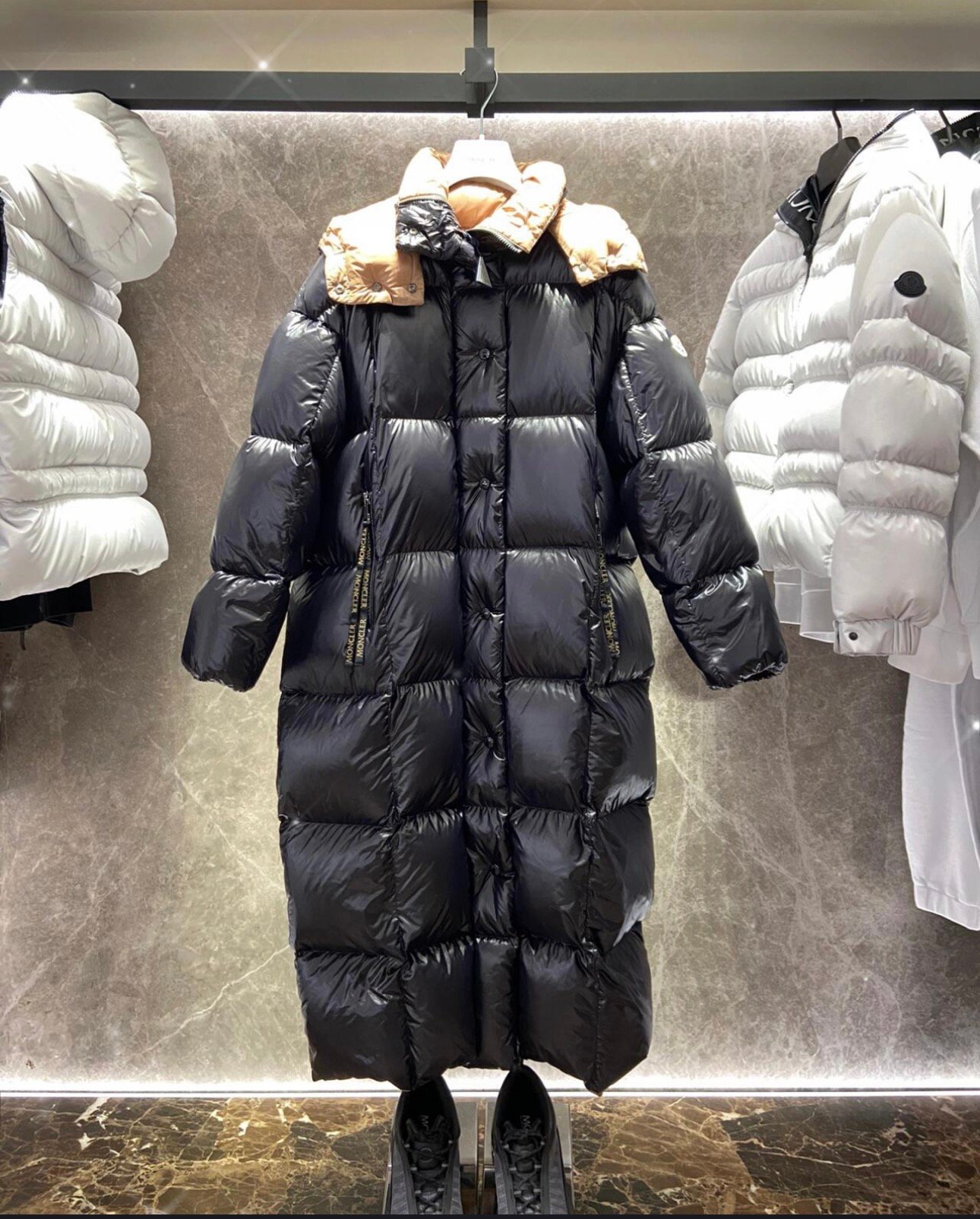 MCL Parnaiba Long Down Coat Black - Coat - Image 8