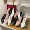 PR Triangle Logo Slingback Pumps - Heels · Ref. SH14238