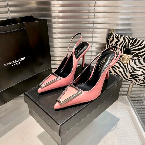 YSL Blade Slingback Pumps - Heels