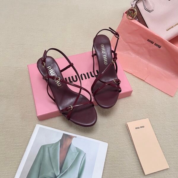 MIU Strappy Sandals - Heels