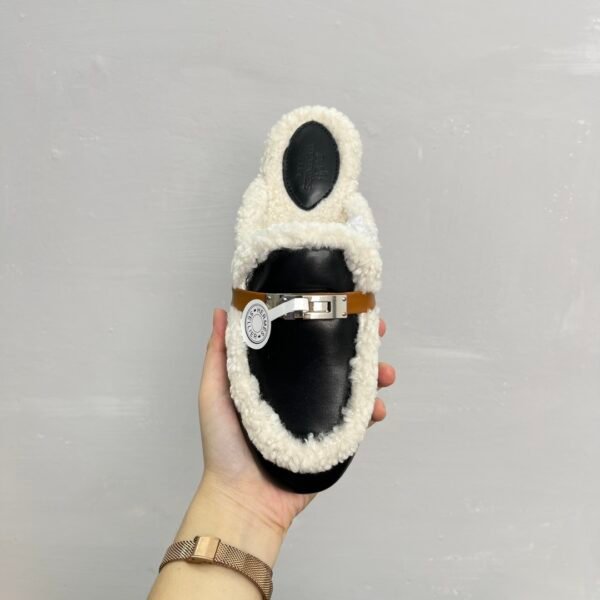 HM Oran Shearling - Slides