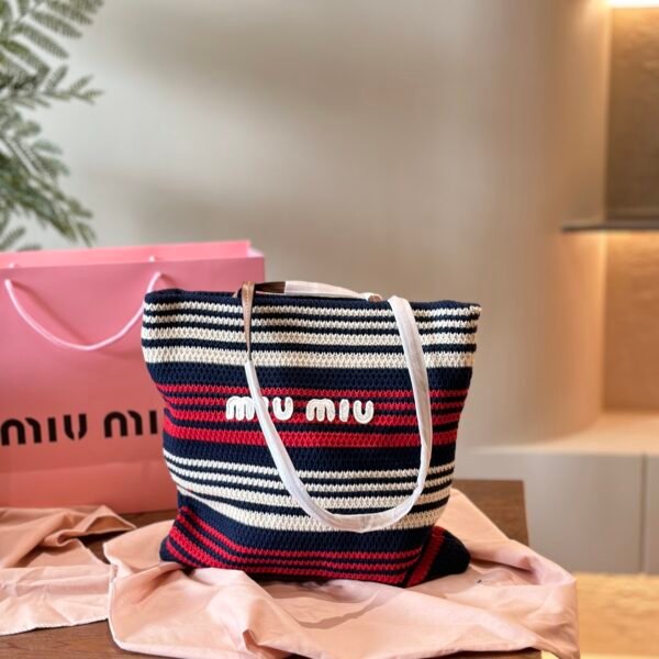 MIU Woven Shopping Bag - Bag