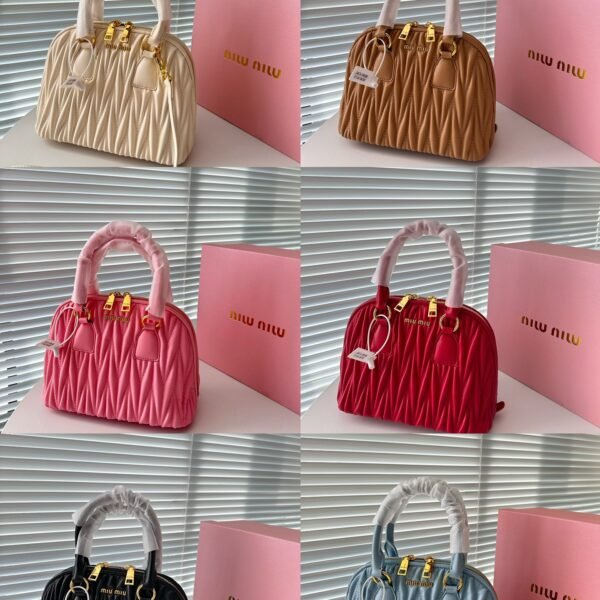MIU Matelassé Top Handle - Bag