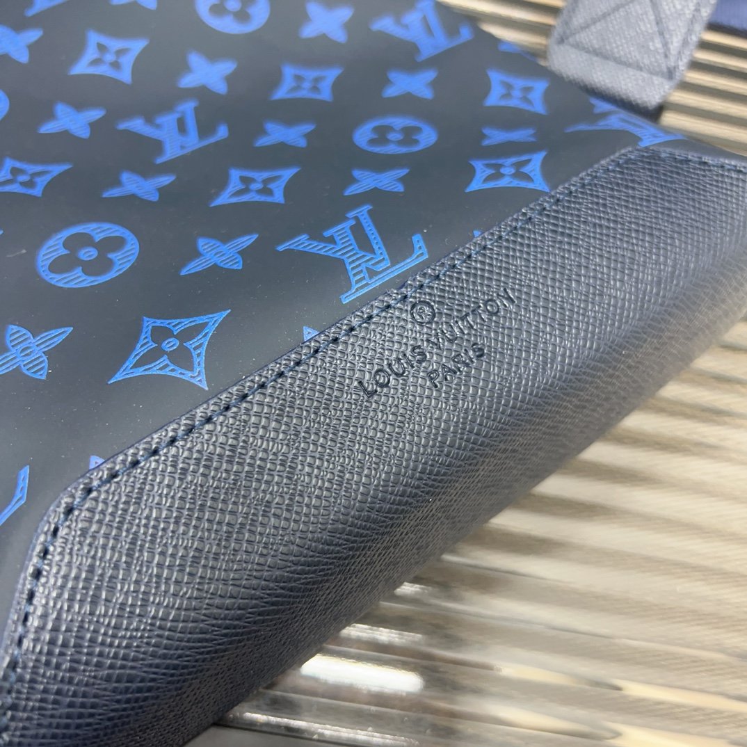 LV Outdoor Messenger Monogram Eclipse Blue - Bag - Image 8