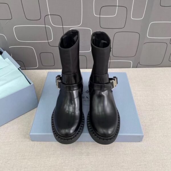 PR Monolith Brushed Leather Boots - Boots