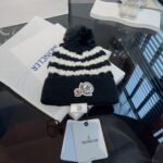 MCL Grenoble Wool Beanie Black/White – Hat