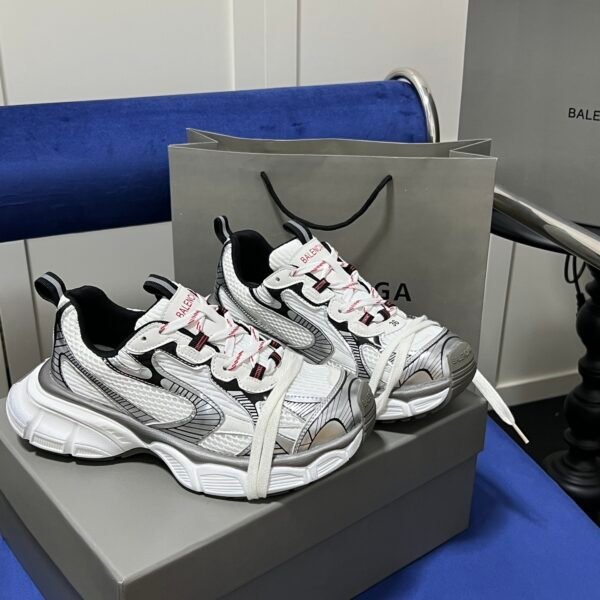 BAL Track 2 Silver/White - Sneakers