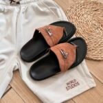 HM Oran Sandals Brown Suede – Sandals