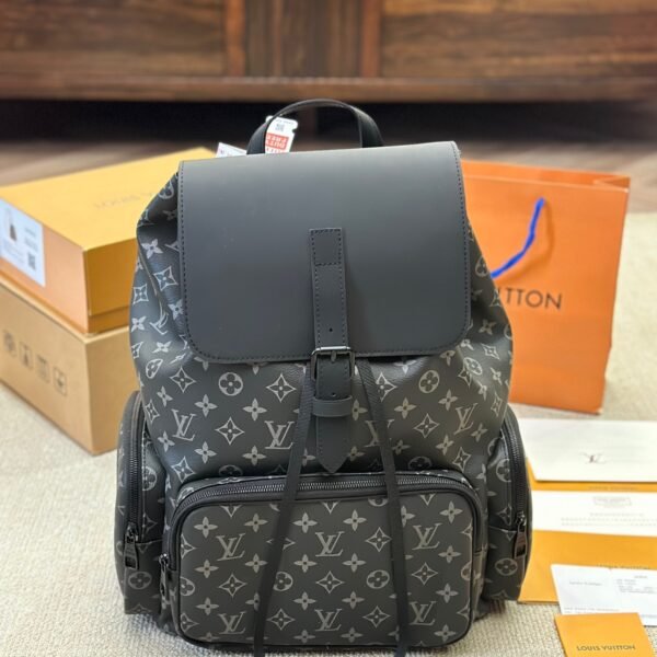 LV Christopher PM Monogram Eclipse - Backpack