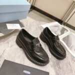 PR Brushed Leather Loafers – Shoes