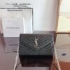 YSL Envelope Chain Wallet - Bag – Silver · Ref. BA23508