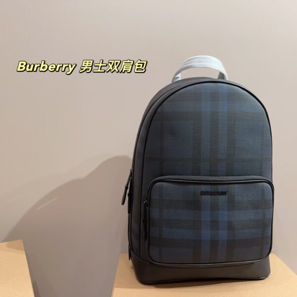 BBR Check Backpack Blue/Black Check - Backpack