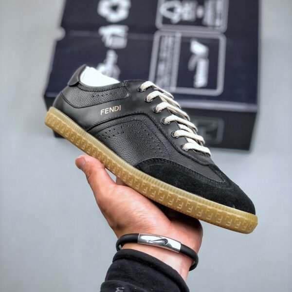 FD FD Roma Sneakers Black Leather - Sneakers