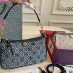 TB Canvas Monogram Shoulder Bag