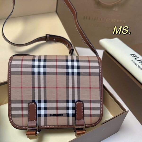 BBR Vintage Check Messenger - Bag