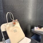 MIU Wander Matelassé – Borsa – Rosso
