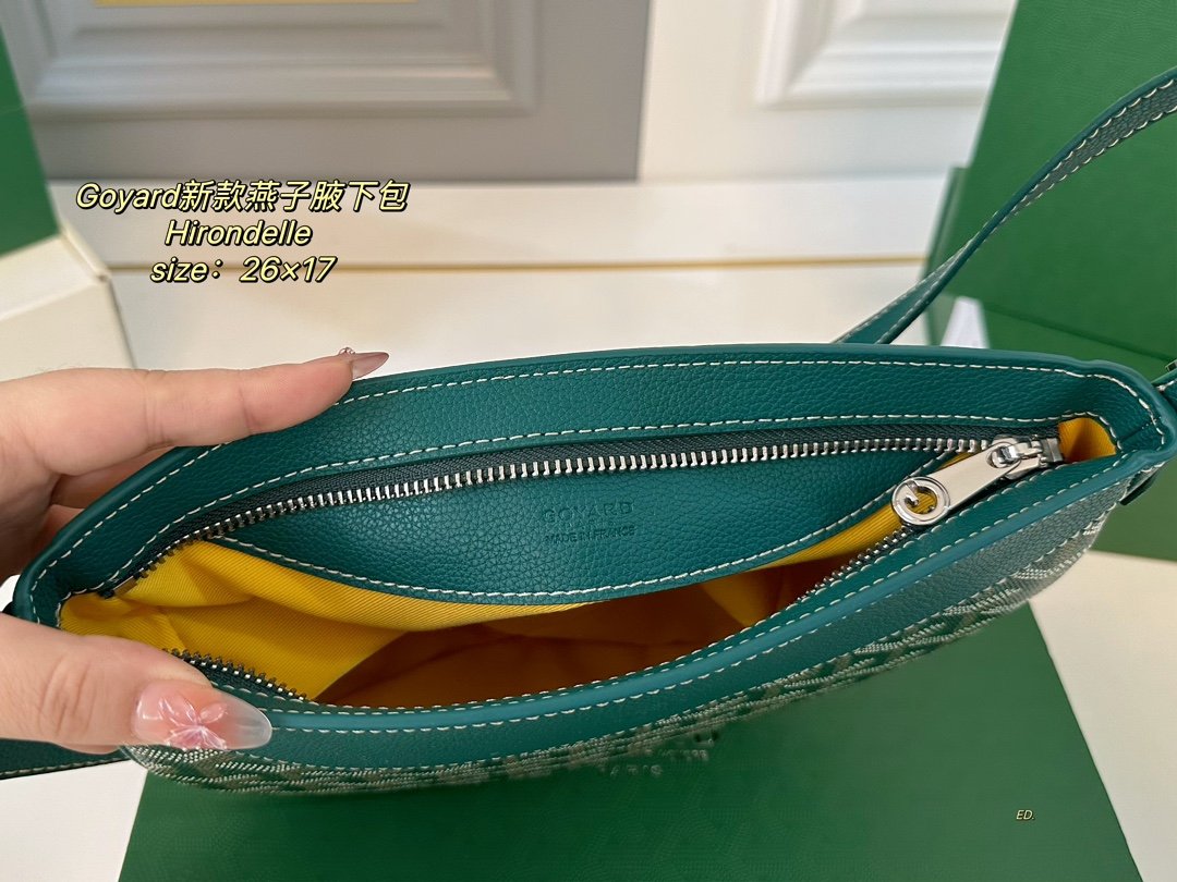 GYD Hirondelle Green GYDine Canvas - Bag - Image 9