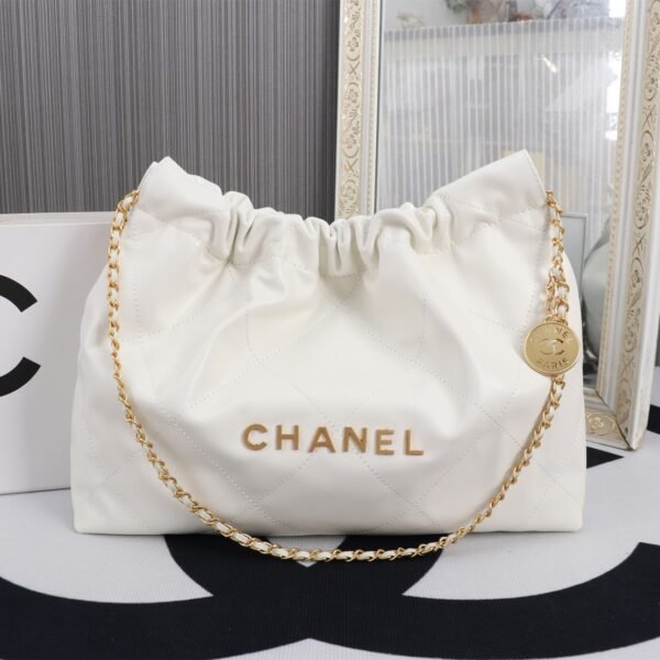 CC 22 Bag White Leather - Bag