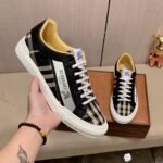 BBR Vintage Check Sneakers – Sneakers – Tan