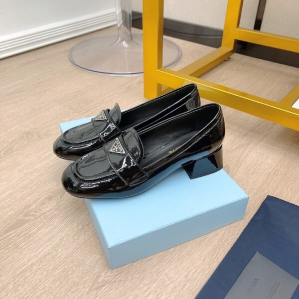 PR Triangle Logo Loafers - Shoes