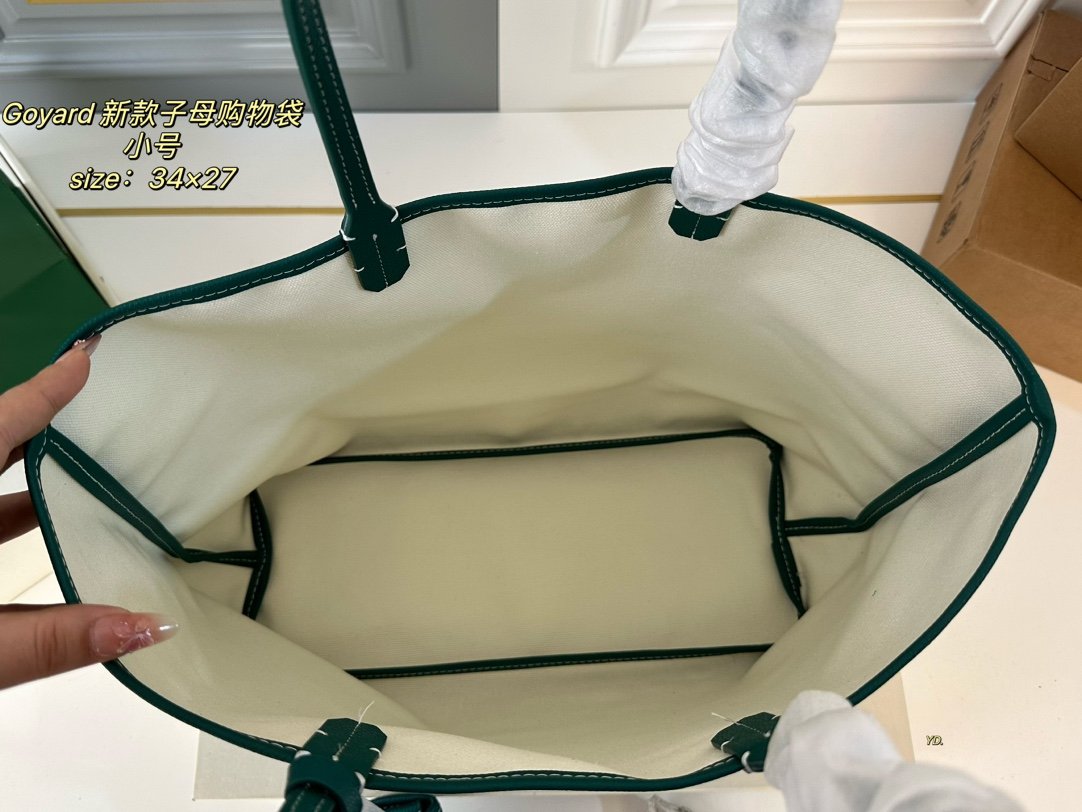 GYD Saint Louis PM Green GYDine Canvas - Bag - Image 9