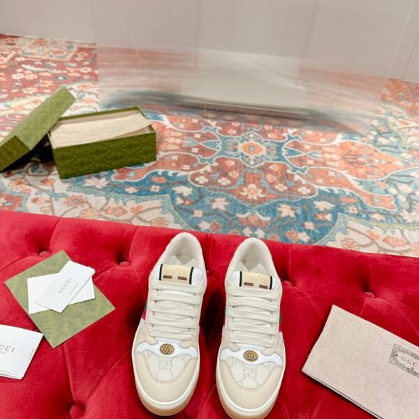 GG Screener Beige/White - Sneakers