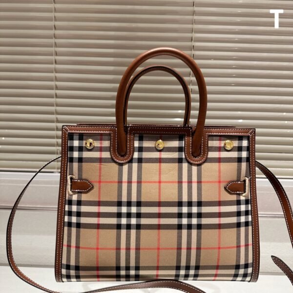 BBR Title Vintage Check and Leather - Bag