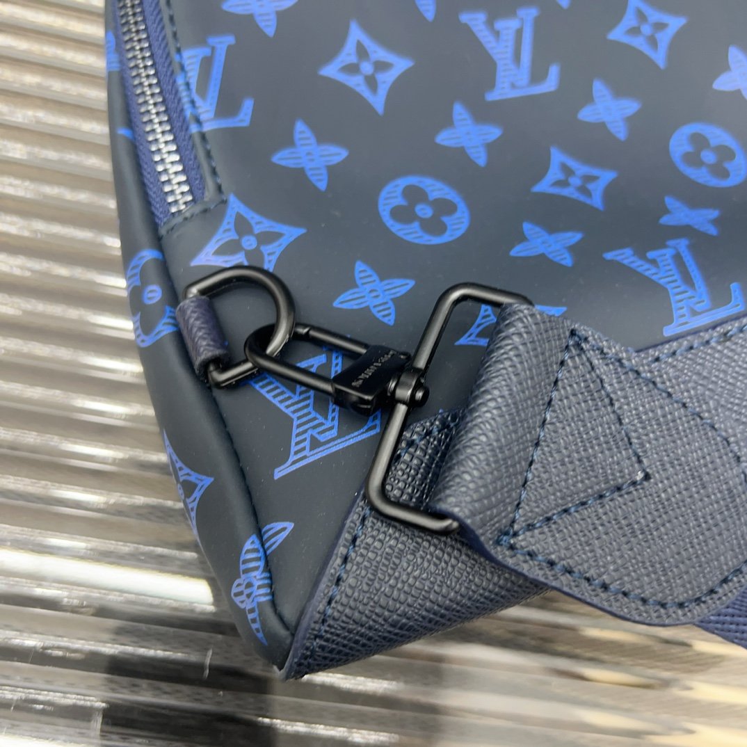 LV Outdoor Messenger Monogram Eclipse Blue - Bag - Image 7