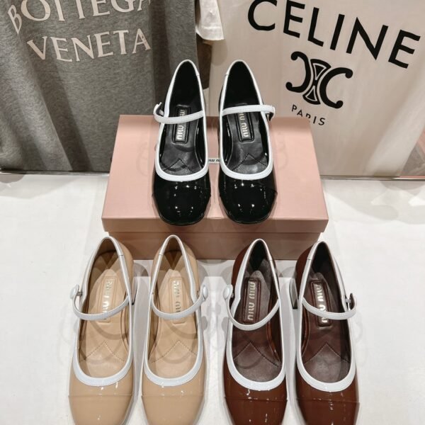 MIU Patent Leather Mary Jane - Shoes