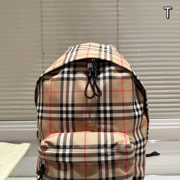 BBR Vintage Check Backpack Beige Check - Backpack