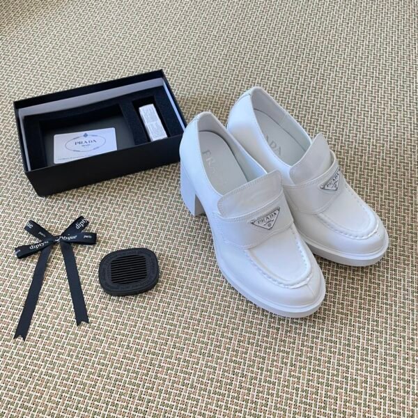 PR Brushed Leather Loafers - Shoes