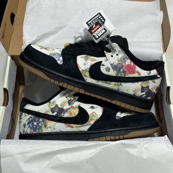 NK SB Dunk Low Supreme Rammellzee - Sneakers