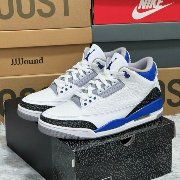 NK Air Jordan 3 Retro Racer Blue - Sneakers