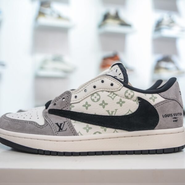NK Air Jordan 1 Low Travis Scott x Fragment x LV - Sneakers