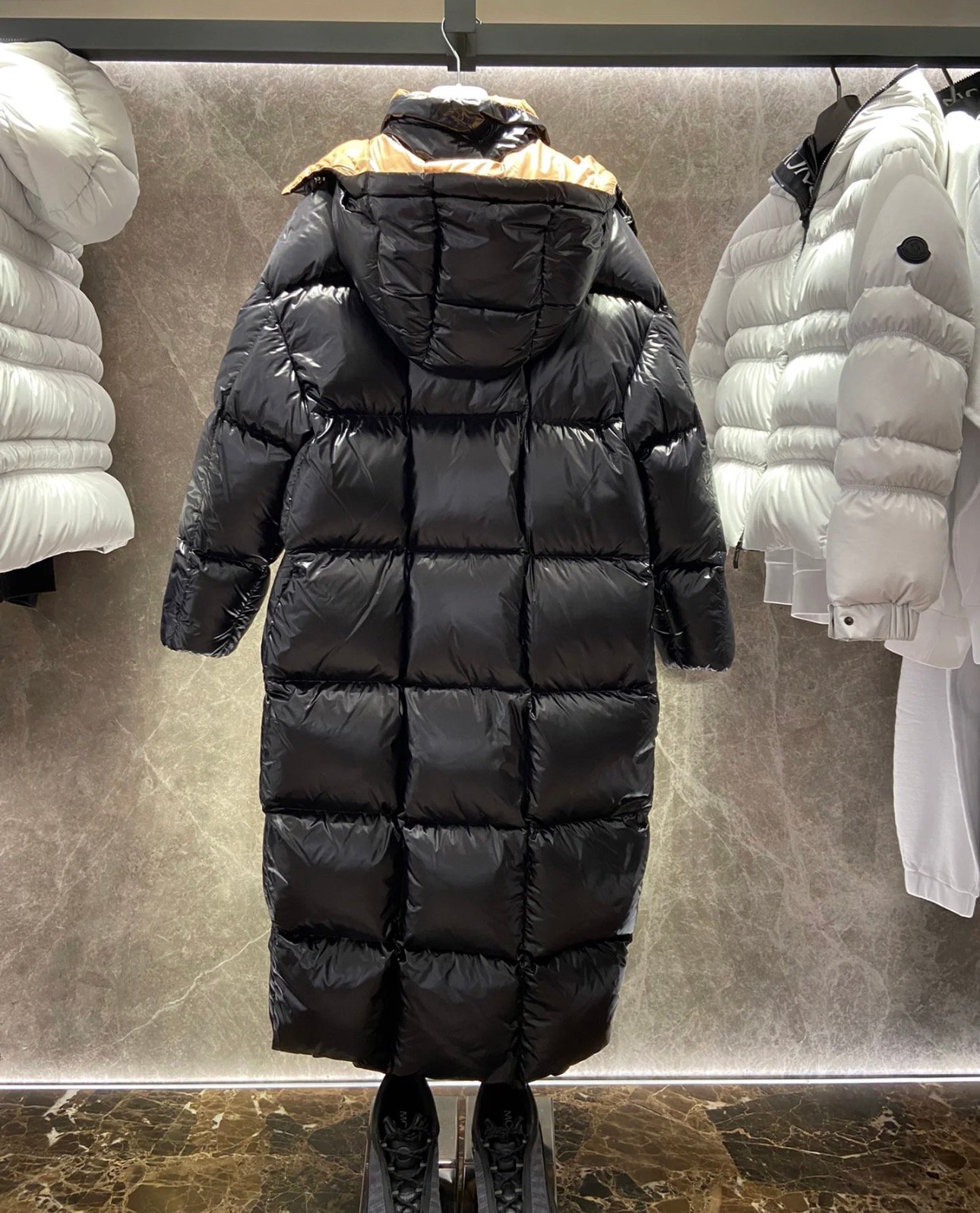 MCL Parnaiba Long Down Coat Black - Coat - Image 9