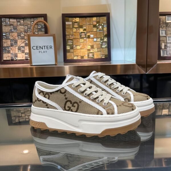 GG Tennis 1977 Beige GG Canvas - Sneakers