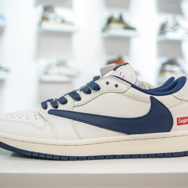 NK Air Jordan 1 Low x Supreme - Sneakers