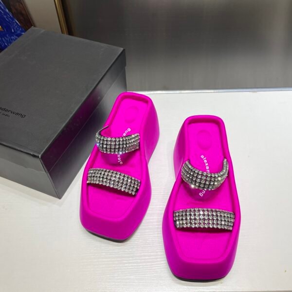 BAL Amina Muaddi x Alexander Wang Sandals - Sandals
